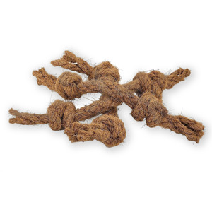 Jouets à mâcher en corde de fibre de coco et en bois pour chats et chiens, vente en gros, jouets naturels en fibre de coco pour la dentition - Product Image 6