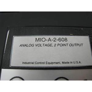 MICRO I/O, MIO-A-2-608 ANALOG VOLTAGE, 2 POINT - อุปกรณ์และชิ้นส่วนเซมิคอนดักเตอร์ระดับโลกที่เชื่อถือได้ - Product Image 4