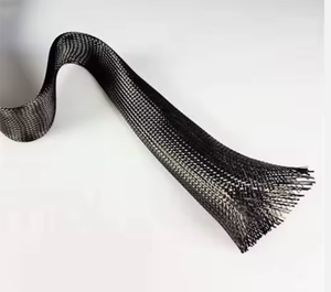 Manchon tressé en fibre de carbone léger, résistant aux hautes tensions et aux hautes températures Sunbow - Product Image 4