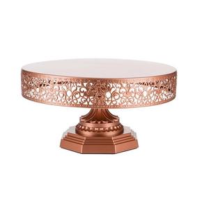 Soporte Metálico para Tartas de Tendencia con Base Estable para Tartas Grandes de Celebración y Servidor de Vajilla para Presentaciones de Ocasiones Especiales - Product Image 1