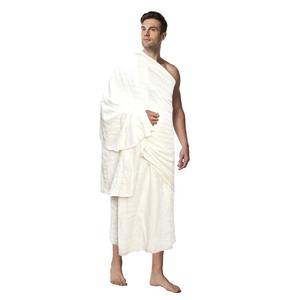 Conjuntos de Ihram de la Mejor Calidad, Personalizados, 100% Algodón, Transpirables, Ligeros, Elegantes, Antiestáticos, para Hombre, Largo hasta el Tobillo, para Hajj y Umrah - Product Image 6