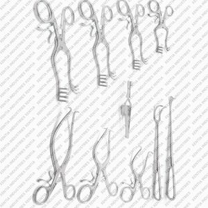 Rétracteurs chirurgicaux vétérinaires Weitlaner & Gelpi, instruments auto-serrants en acier inoxydable, ensemble pour la chirurgie animale, fournisseur OEM - Product Image 2