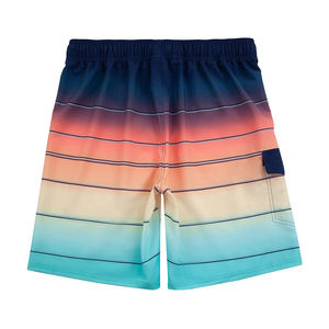 Shorts de plage décontractés et sportifs pour hommes, séchage rapide, taille élastique, motif uni, sublimation - Product Image 3