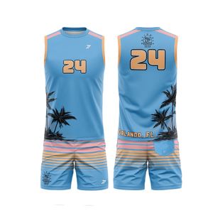College Style <b>Volleyball</b> Uniform Women Girls Breathable Jersey Polyester Custom Team Color Number Name OEM Wholesale - Product Image 1