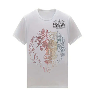 Camiseta de Alta Calidad con Diseño Personalizado y Pedrería para Hombre, Camisetas de Talla Grande para Hombre de Pakistán, Camisetas con Pedrería - Product Image 1