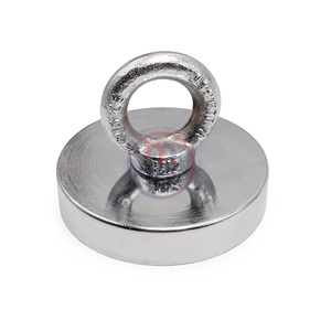 Aimant en pot en néodyme en acier inoxydable de 100 mm de qualité industrielle, force de traction de 250 kg pour applications de montage magnétique, soudage et découpe - Product Image 1