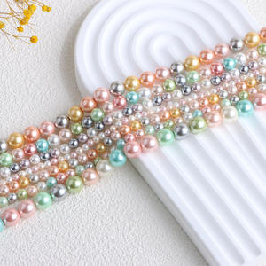 Collar de Perlas de Color Caramelo Retro de Alta Calidad, Collar Popular en Tiktok - Product Image 4