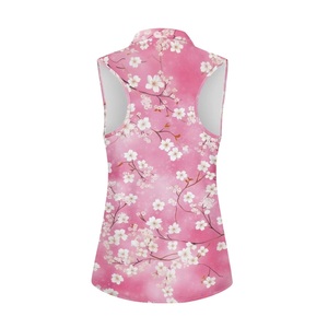 Camiseta de Golf Casual de Verano para Mujer, de Chifón, Secado Rápido, Deportiva, Suave, Anti-Pilling, Versátil, Colorida, para Tenis y Ejercicio - Product Image 4