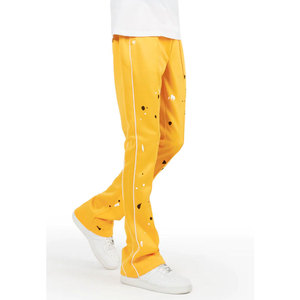 Pantalones de Hombre de Alta Calidad a Precio Económico, MOQ Bajo, Logotipo Personalizado, Pantalones Casuales de Algodón, Corte Recto, Cintura Media, Ajuste Holgado - Product Image 2