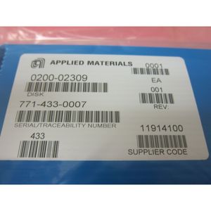 AMAT 0200-02309 ดิสก์, 395801 - อุปกรณ์และอะไหล่เซมิคอนดักเตอร์ระดับโลกที่เชื่อถือได้ที่ - Product Image 1