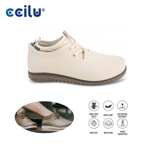 Quality Supplier Lace-Up Ankle <b>Work</b> <b>Boots</b> Waterproof EVA Machine Washable Outdoor Walking Shoes Ab15 - Product Image 1