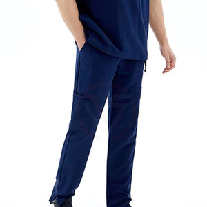 Offre Spéciale : Tenues Médicales d'Hôpital – Ensembles de Blouses d'Infirmière à Manches Courtes avec Col Montant - Product Image 5