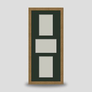 H a CRAFT HAC-1310 Eco-Friendly Rectangular Wooden Photo <b>Frame</b> with Rounded Edges <b>Wall</b> Mount - Product Image 3