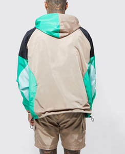 Wholesale Men's Custom Quick-Dry 00% Polyester Windbreaker Waterproof <b>Plus</b> <b>Size</b> Regular Length Jacket for Man - Product Image 2