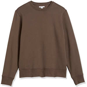 Sweat-shirts en coton surdimensionnés à épaules tombantes pour hommes, personnalisables avec logo, en molleton, col rond, pour l'hiver, brodés, vente en gros - Product Image 6