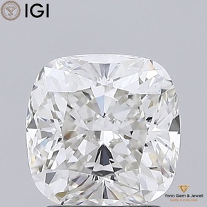 Diamante Cultivado en Laboratorio CVD, Corte CUSHION, Color F, Claridad VS2, 2.00 Quilates, con Certificado IGI, para Joyería de Diseño Exclusivo - Product Image 1