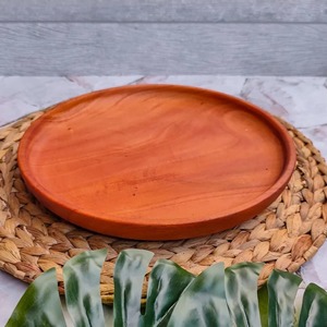 Basic Wooden Plate <b>Set</b> For Family Dining Hotel Restaurant Meal <b>Serving</b> And Durable Everyday Natural Finish Dinnerware From India - Product Image 6