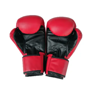 Guantes de Boxeo de Piel Sintética PU, Duraderos, con Velcro, para Boxeo, Kickboxing, Muay Thai y Gimnasio, Multicapa - Product Image 2