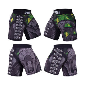 Shorts de combat UFC MMA personnalisés de qualité supérieure pour hommes, respirants, en polyester, pour arts martiaux, judo, entraînement, gym, kickboxing - Product Image 6