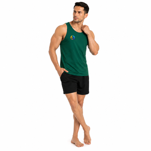 Camiseta deportiva transpirable para hombre con diseño minimalista, ideal para el fin de semana, paseos de verano y uso diario. - Product Image 6