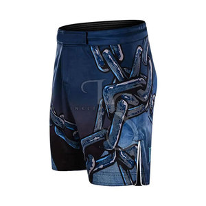 Pantalones Cortos de MMA de Diseño Profesional Más Vendidos al por Mayor, Precio Razonable, Hechos a Medida, Ligeros, de Spandex/Poliéster - Product Image 3