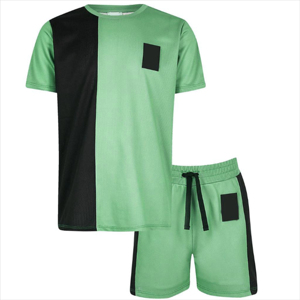 Conjunto de Pantalones Cortos para Hombre, Estilo Hip Hop, 100% Algodón, Estampado Sólido, Transpirable, de Secado Rápido, Antibacterial, Ecológico, para Verano - Product Image 2