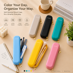 Estuche para Lápices con Cierre Pequeño para Estudiantes, Impresión Digital, Multiusos, Impermeable, para Brochas de Maquillaje, Fácil de Limpiar, para Escuelas y Oficinas - Product Image 4