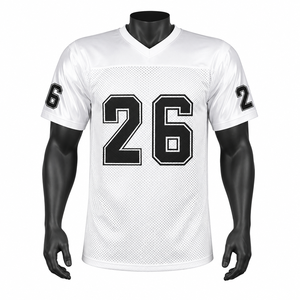 Jersey de Fútbol Americano Personalizado Premium, Uniforme de Equipo Transpirable de Malla de Alto Rendimiento, Sublimación Personalizada, Venta al Por Mayor OEM - Product Image 1