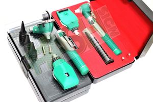 Ensemble d'examen médical portable ORL avec otoscope et ophtalmoscope, doté d'une technologie de visualisation optique intégrée et d'un éclairage LED - Product Image 2