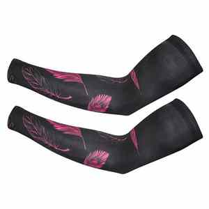 Manchon de compression élastique pour bras, protection UV, pour le cyclisme, le basketball, la course à pied, avec logo personnalisé, pour les sports de plein air - Product Image 1