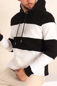 Hoodie à demi-zip surdimensionné imperméable en velours personnalisé avec logo pour homme, hiver 2023 - Clush Sports - Product Image 5