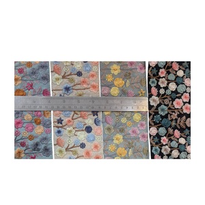 Encaje Bordado 100% Algodón Hecho a Mano de Alta Gama para Vestidos de Alta Costura y Moda, y Decoración con Lentejuelas, Venta al Por Mayor 2026 - Product Image 1