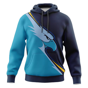 Sudadera con Capucha de Diseño Único y Estampado por Sublimación, de Alta Calidad, 100% Algodón, Unisex, Ropa Urbana, Venta al Por Mayor, ARTIST INDUSTRY - Product Image 1