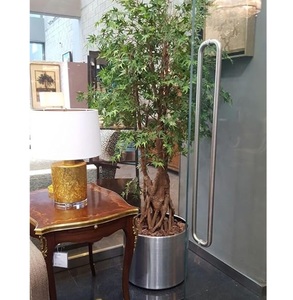 Heavy Duty Stainless Steel <b>Tree</b> <b>Planter</b> Pot Large Size with Clear Coated Exterior Corrosion Resistant Decorative Garden <b>Planter</b> - Product Image 3