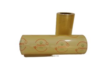 Película adhesiva de plástico PVC para envolver comida, autoadhesiva, uso manual, transparente, 50 calibres, fabricante de fábrica - Product Image 4