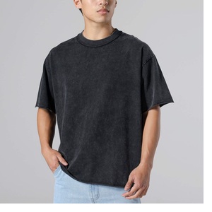 เสื้อยืดคอกลมแขนสั้นลำลองสำหรับผู้ชาย รุ่นใหม่ปี 2026 ผ้าฝ้ายใส่สบายสำหรับฤดูร้อน ส่งออกจากบังกลาเทศ - Product Image 2