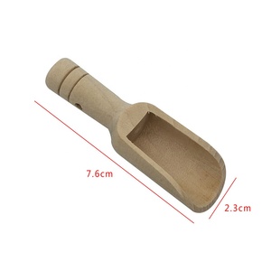 Natural Wooden Country Design Eco-Friendly Scoop for Rice Coffee Tea Flour Grain Salt Spice <b>Measuring</b> Kitchen Serving <b>Spoon</b> - Product Image 3