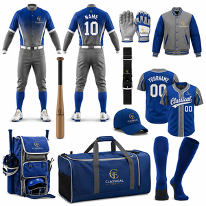 Baseball Team Deal Pack Full Uniform Set Premium Baseball Jersey Pants Custom Logo Sublimation Moisture Wicking Polyester Unisex - Product Image 1
