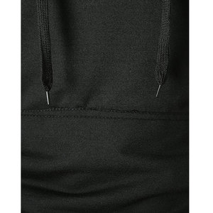 Nouvelle Collection Homme Automne/Hiver : Sweat à Capuche Streetwear Décontracté à Manches Longues, Coupe Ample, Couleur Unie, en Polaire, Modèles Variés - Product Image 4