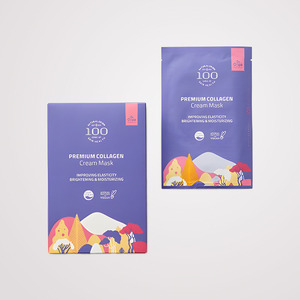 Crema Facial Dr. Orga, Paquete de Mascarillas de Colágeno Premium Dr. Orga 100 (5 Unidades), Mascarilla Facial Funcional Dr. Orga - Product Image 3
