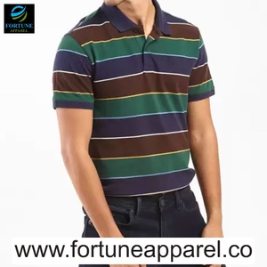 เสื้อโปโลผู้ชาย PLM252 สำหรับฤดูร้อน สไตล์ลำลอง ธุรกิจ ระบายอากาศได้ดี ผลิตจากผ้าถักโพลีเอสเตอร์/คอตตอน  ลายเรียบ ปักลาย  ปกเสื้อพับได้ ติดกระดุม - Product Image 6