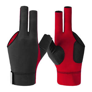 High Quality Men Women <b>Snooker</b> Gloves Oem Service Triple Finger Smooth Surface Anti slip Durable Fabric Men Women <b>Snooker</b> Gloves - Product Image 4