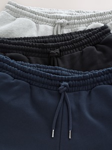 Pantalones de chándal de algodón extragrandes personalizados al por mayor para hombre, joggers de algodón pesado premium, lisos, en blanco, OEM, venta al por mayor a granel - Product Image 4