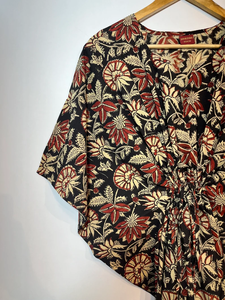 Nuevo Kaftán con Estampado Animal, Corte Evase, de Algodón Suave Indio, con Encaje, Largo hasta la Rodilla, para Playa, Regalo para Damas de Honor, Ropa de Dormir para Mujer - Product Image 3