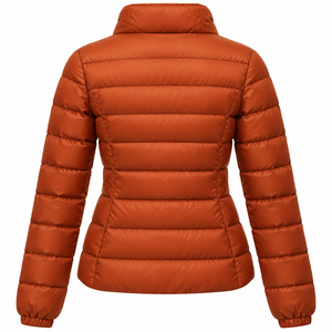 Veste matelassée respirante et coupe-vent pour femme, fermeture éclair, rembourrage en coton, fabriquée au Pakistan, OEM 2026, meilleur design matelassé, automne-hiver - Product Image 5