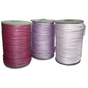 Cordones redondos de piel de oveja genuina, precio de venta completo, DIY manualidades, joyería, zapatos, cinturones, sofás, accesorios para muebles, tipo grano - Product Image 2