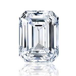 SHRAMAN DIAMOND IGI Certified VVS2 White 4 Carat Emerald Cut Solitaire Synthetic Loose Diamond Lab Grown CVD-HPHT Jewelry Making - Product Image 1