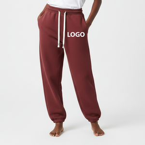 Trendy Style High Quality Mid Waist Regular Elastic Waist Casual <b>Trousers</b> Ladies Polyester/Cotton Winter Pants - Product Image 3