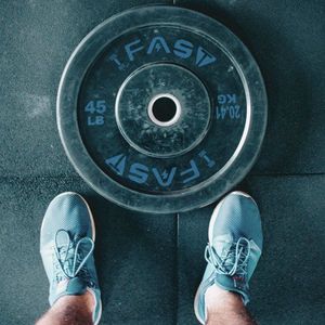 For Olympic <b>Weight</b> Plates 2 Inch Steel Insert 35lb Rubber Bumper for Home Gym Strength <b>Training</b> Bundle Options Available - Product Image 4