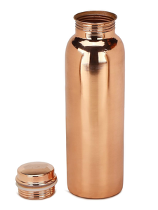 Bouteille d'eau en cuivre au design simple et de qualité supérieure, bouteille en cuivre pour chambre à coucher, accessible à un prix raisonnable - Product Image 5